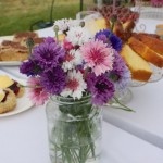 Flower Arrangment at St Ewe Village Fete