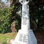 WW1 Cross at St Ewe Church
