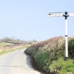 Iron Finger Post in St Ewe