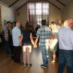 Dancers at Barn Dance in Village Hall